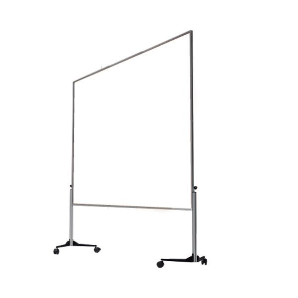 Whiteboard, Mobile stand, Wheeled base, Frame, Dry erase board