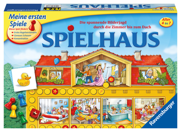 RAVENSBURGER Spielhaus, ab 4 Jahre RAVENSBURGER Spielhaus, ab 4 Jahre