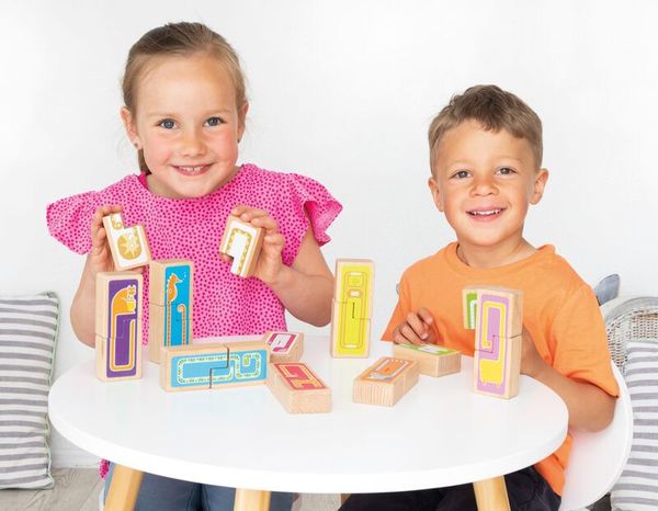 Impuzzible 2 in 1 "Geräusche und Gewichtebox, ab 3 Jahre