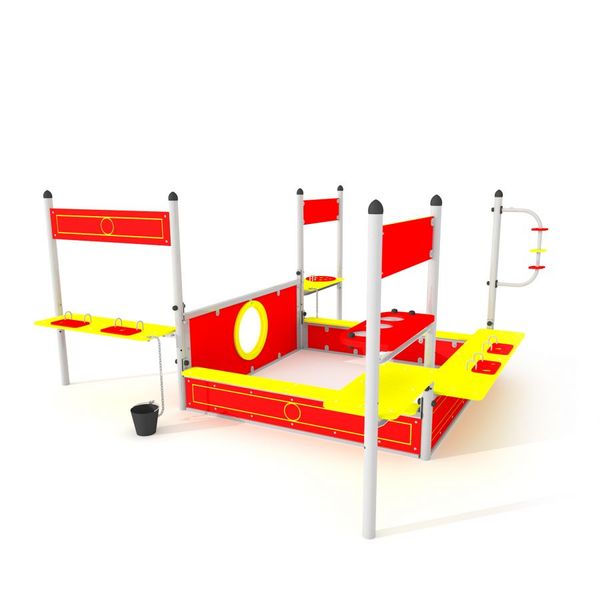 Spielgeräte, Klettergerüst, Kinderspielplatz, Outdoor-Spielgerät, Rutsch-/Kletterkombination