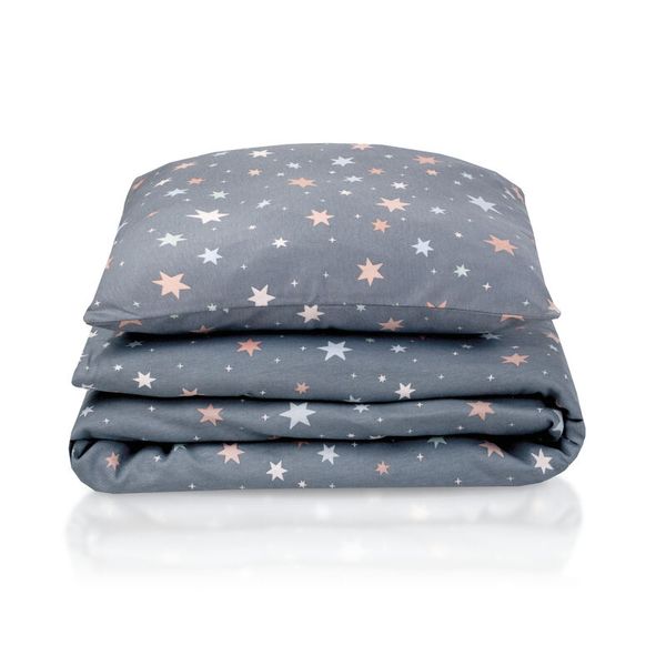 JULIUS ZÖLLNER Bettwäsche Jersey Shiny Stars, 100x135 cm JULIUS ZÖLLNER Bettwäsche Jersey Shiny Stars, 100x135 cm