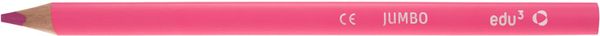 edu³ Jumbo Tri Dreikant-Buntstifte, 12 Stück, Farbe wählbar
