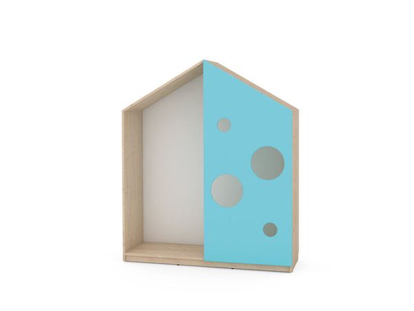 regal, holzregal, regalboden, holzfront, regal mit schleife