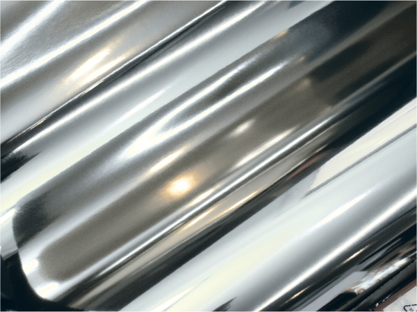 FOLIA Spiegelkarton silber, 50 x 70 cm, 5 Bogen