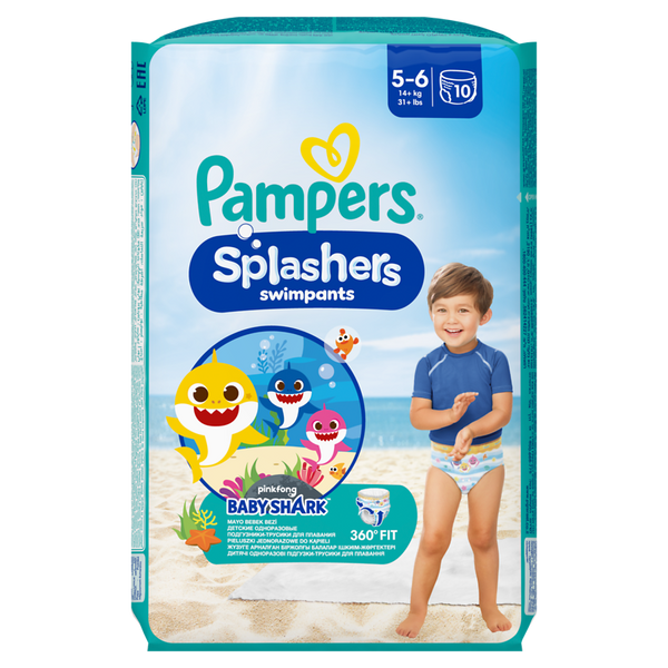 Pampers "Splashers" Schwimmwindeln, Größe wählbar