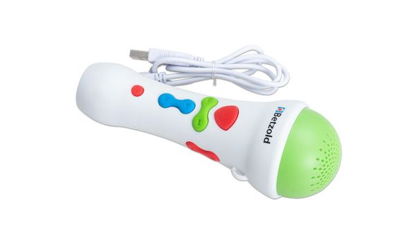 BETZOLD Kindermikrofon mit Aufnahmefunktion