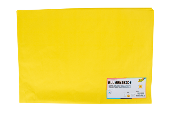 FOLIA Blumenseidenpapier, 50 x 70 cm, 26 Bogen in einer Farbe (wählbar)