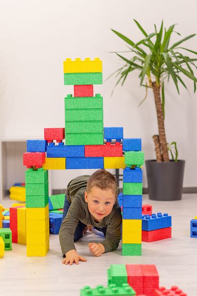 76 Riesenbausteine Soft im Set, ab 2 Jahre