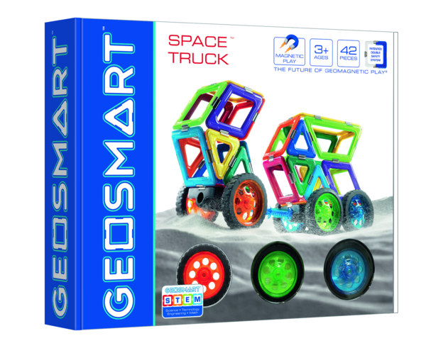 Geomag, Magnetisches Spiel, Konstruktionsset, Geometrische Formen, Räder