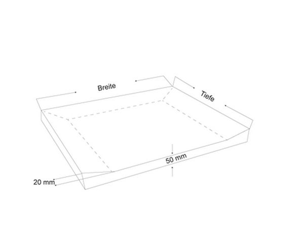 Wickeltischauflage Clara, 3 flache Aufkantung, variable Größe Wickeltischauflage Clara, 3 flache Aufkantung, variable Größe