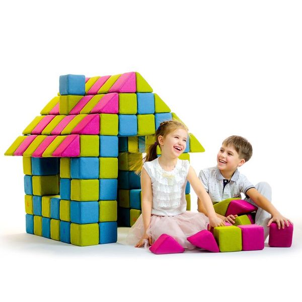 JOLLY HEAP Magnetbausteine, Farbe und Blockanzahl wählbar