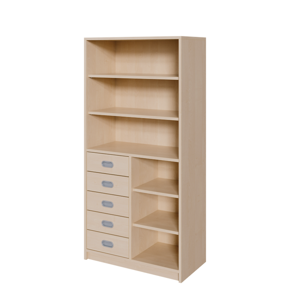 Hochschrank, breite 102 cm, mit Rückwand