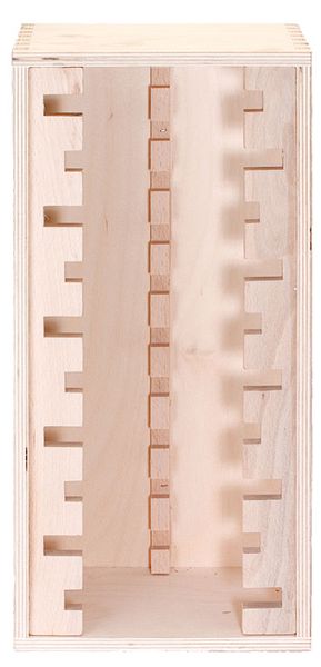 10 Laubsägen im Holzständer