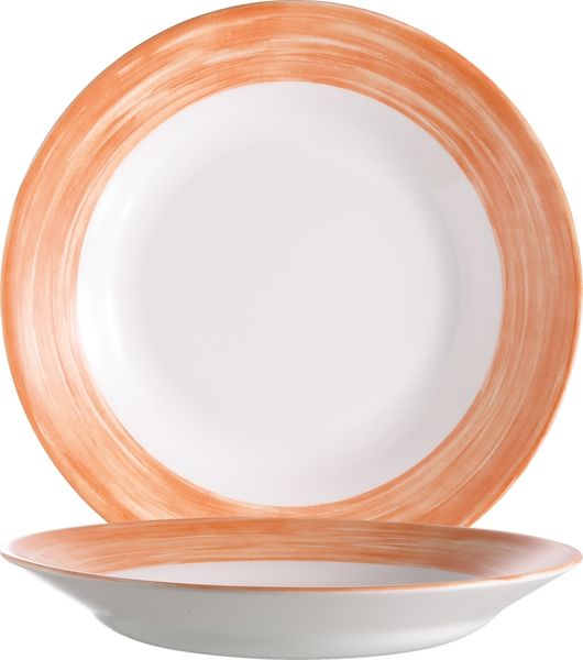 Brush Teller tief 22,5cm, verschiedene Farben