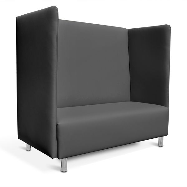 Akustik-Sofa Hort- + Erwachsene, SH 43 cm, Bezugfarbe und Stoff wählbar