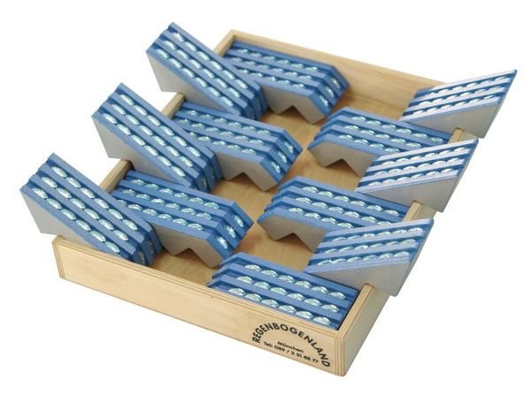 REGENBOGENLAND Wasserfälle, 12 Bausteine + Kasten REGENBOGENLAND Wasserfälle, 12 Bausteine + Kasten