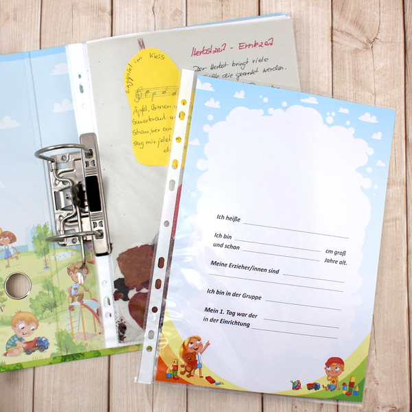Portfolio-Ordner - Meine Kindergartenzeit