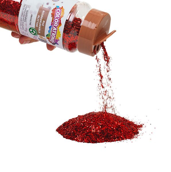 Bio-Glitter, Einzelfarben wählbar