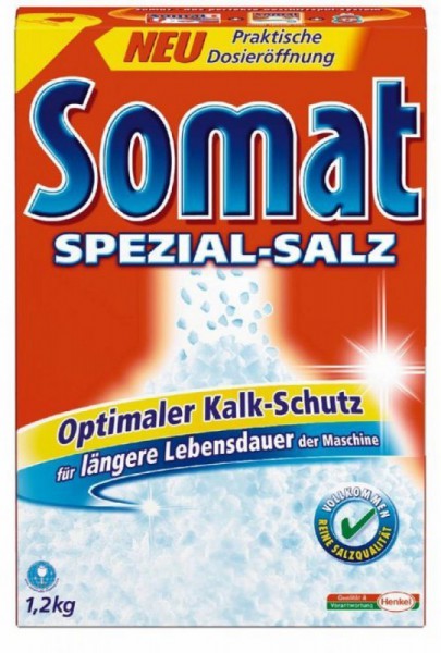 Somat Spezial-Salz 1,2 kg für Haushaltsspülmaschinen
