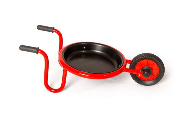 Kinderwagen Anhänger, Rutscher, Wagenanhänger, rotes Gestell, rad mit Gummireifen