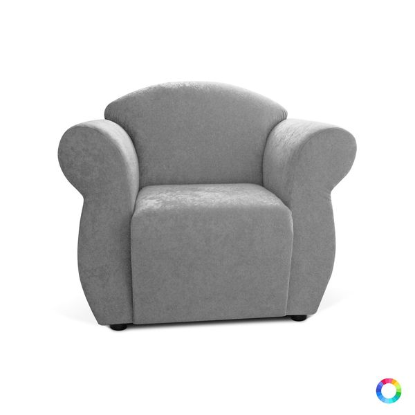Sessel Oldstyle Kindergarten, Sitzhöhe 32 cm, Stoff & Farbe wählbar