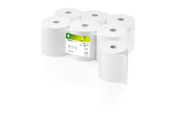 Toilettenpapier, Küchenrolle, Rollen, Weiß, Paket