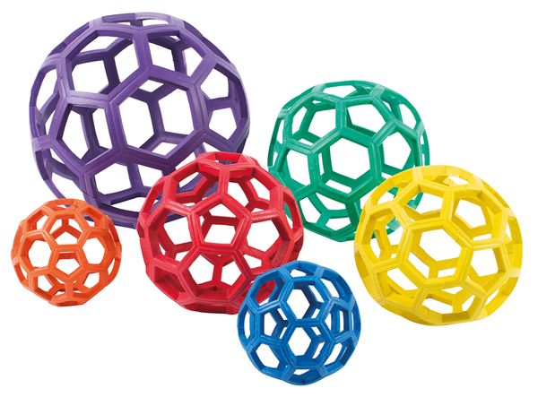 RubberFlex GrabBalls, 6er Set, verschiedene Größen RubberFlex GrabBalls, 6er Set, verschiedene Größen