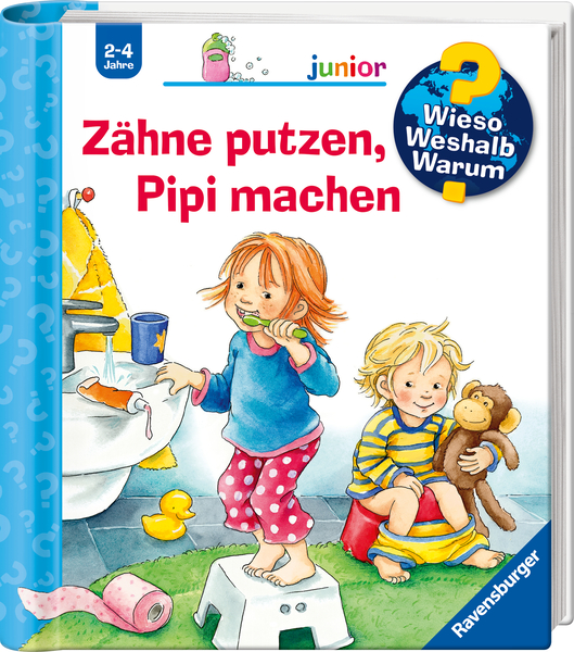 RAVENSBURGER Wieso? Weshalb? Warum? Junior - Zähne putzen, Pipi machen RAVENSBURGER Wieso? Weshalb? Warum? Junior - Zähne putzen, Pipi machen