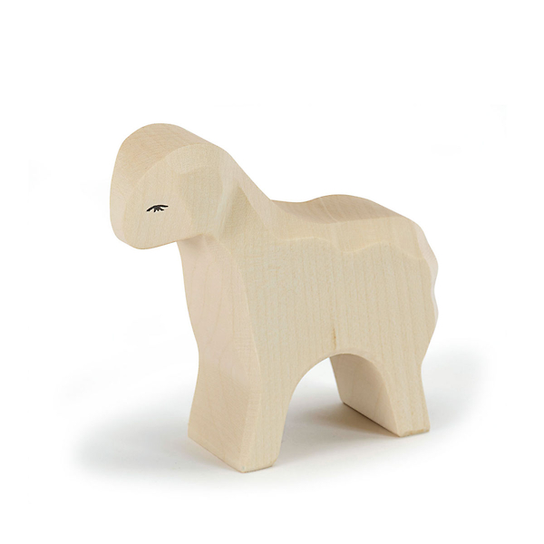 Holzspielzeug, Holzpferd, Naturholz, Kinderspielzeug, Minimalistisch