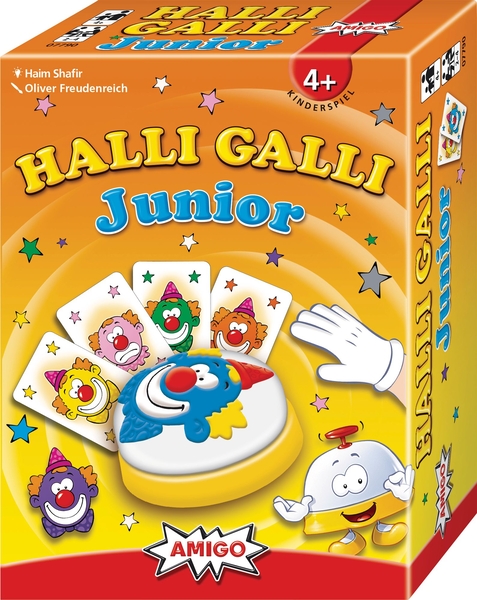 Halli Galli Junior, Kartenspiel, 2-4 Personen, ab 4 Jahre Halli Galli Junior, Kartenspiel, 2-4 Personen, ab 4 Jahre