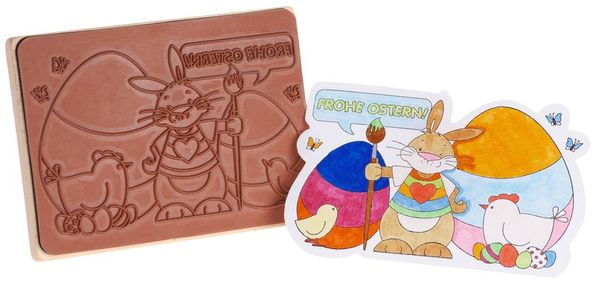 Holzstempel - Frohe Ostern (SONDERANGEBOT) Holzstempel - Frohe Ostern (SONDERANGEBOT)