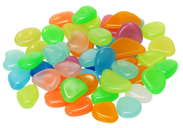 Leuchtsteine Bunter Mix, 100-teilig