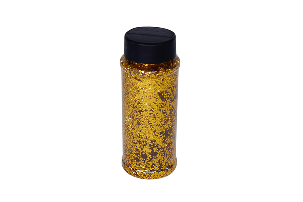 ELVIRAS Feines Glitter, 2 Dosen je 85 g (gold & silber)