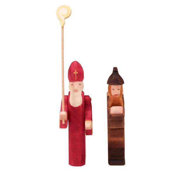 OSTHEIMER Set Nikolaus und Knecht Ruprecht OSTHEIMER Set Nikolaus und Knecht Ruprecht