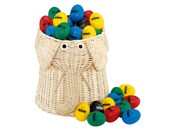 Wicker Basket, Bunte Bälle, Basketball?