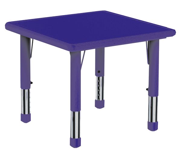 tisch, beine, verstellbar, runde ecken, lila