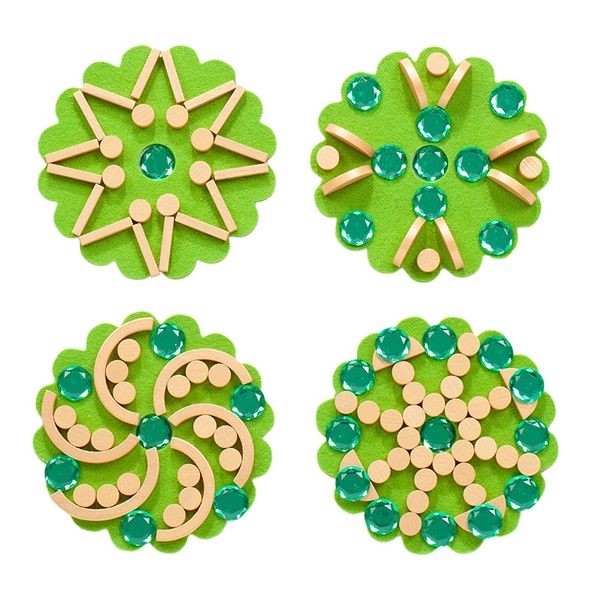 SINA Kindergarten Schmuckstein-Mandala SINA Kindergarten Schmuckstein-Mandala