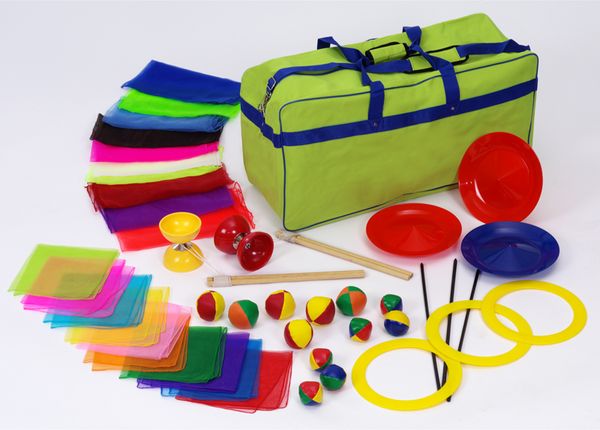BETZOLD SPORT Großes Jonglier-Set in der Tragetasche, 38 Teile