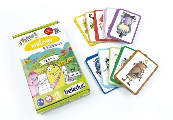 HAPE "Peppers Matogo" - Einmaleins-Kartenspiel, ab 7 Jahre