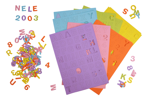 alphabet, notebook, coloured, stationery, letters