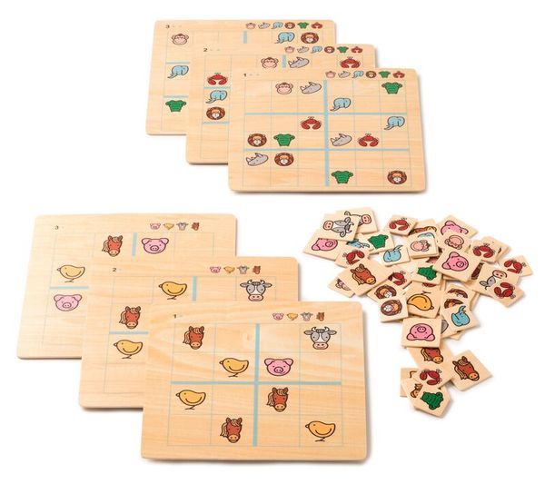 TOYS FOR LIFE animal logic - Sudoku-Rätsel Tiere, ab 3 Jahre TOYS FOR LIFE animal logic - Sudoku-Rätsel Tiere, ab 3 Jahre