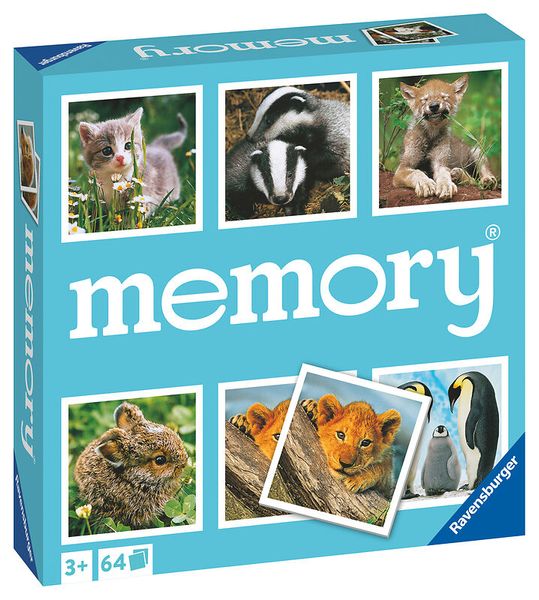 RAVENSBURGER memory® Tierkinder, ab 3 Jahre RAVENSBURGER memory® Tierkinder, ab 3 Jahre