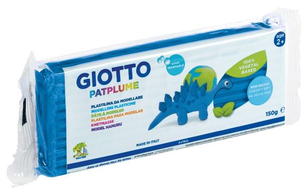 GIOTTO Patplume Kinder-Softknete, 12 x 150 g, farbig sortiert