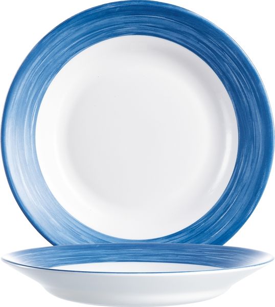 Brush Teller tief 22,5cm, 6 Stück, verschiedene Varianten