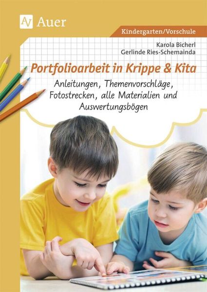 Kinderbuch, Portfolio, Kita, Kinder, Zeichnungen