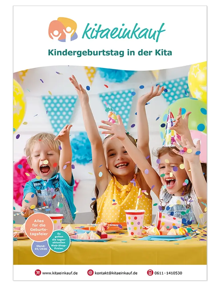 Kindergeburtstag, Kita, Party, Dekoration, Konfetti