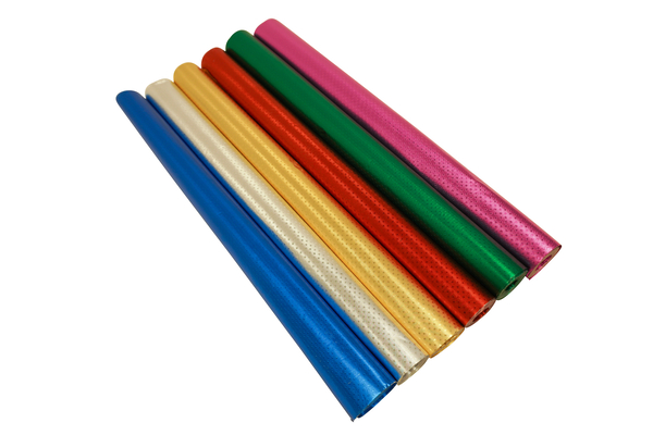 FOLIA Alu-Sternchenfolie, 10 m Rolle, in einer Farbe (wählbar)