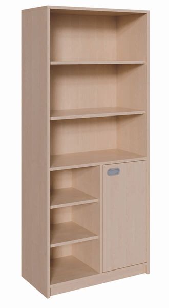 Schrank mit 1 Tür und 1 Regalfächern (B/H/: 78 x 180 x 40 cm)