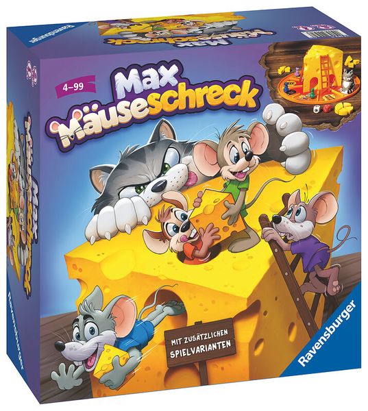 RAVENSBURGER Max Mäuseschreck, ab 4 Jahre RAVENSBURGER Max Mäuseschreck, ab 4 Jahre