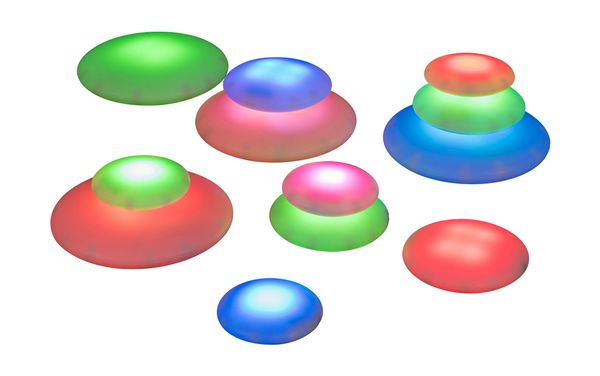 DUSYMA Leucht-Linsen, 12-teiliges Set